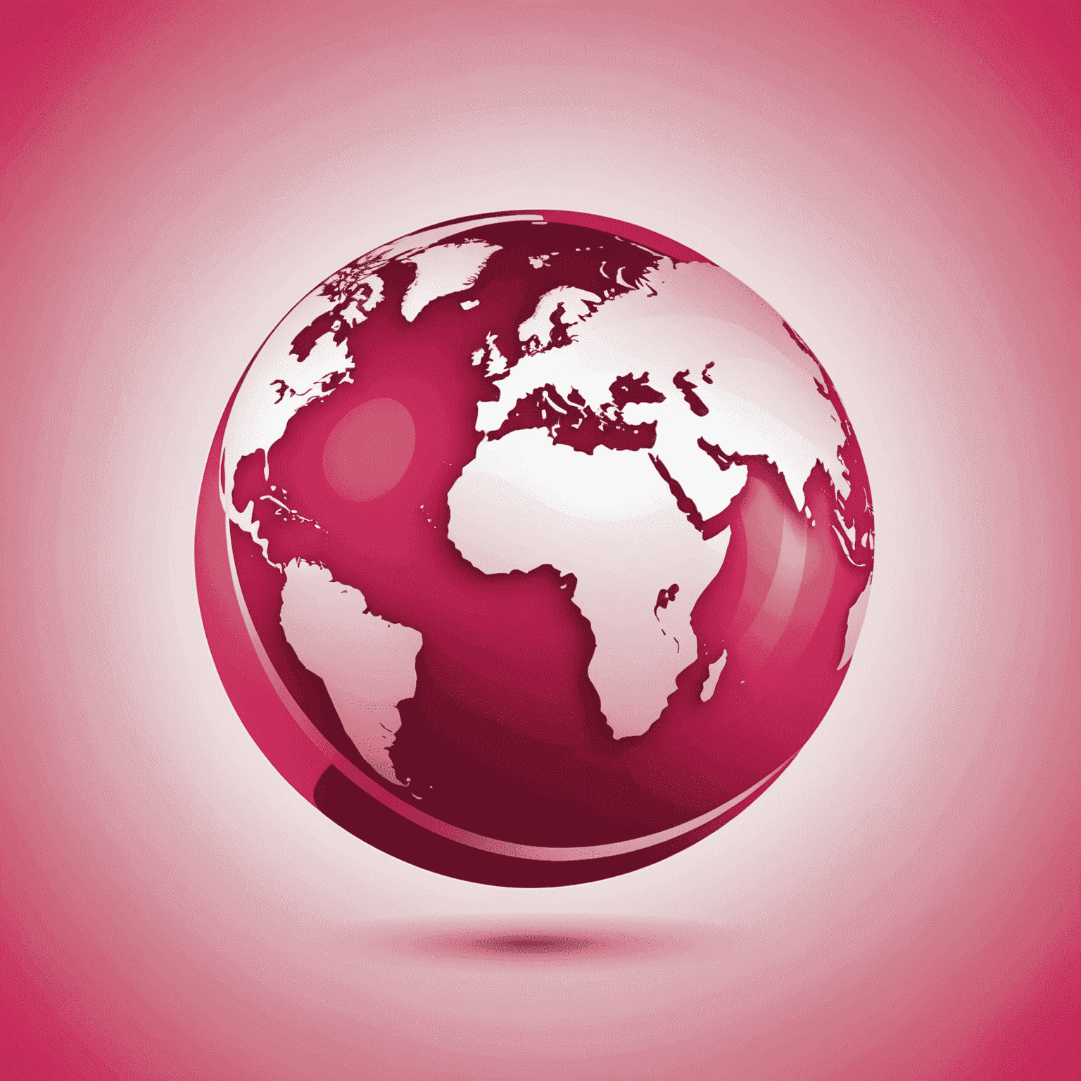 Company logo featuring a stylized globe icon in red and pink colors, symbolizing worldwide mobile and internet connectivity for travel